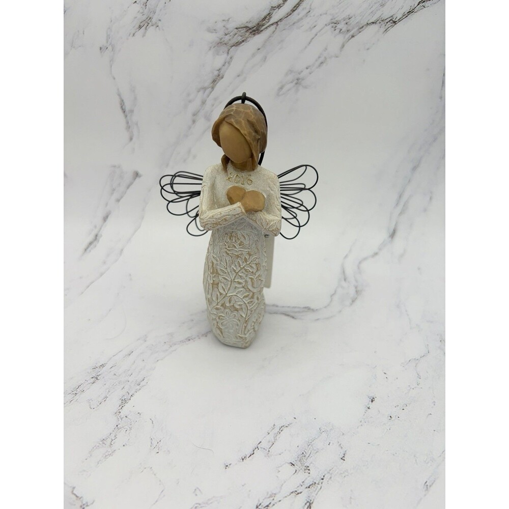 2016 Willow Tree Demdaco Susan Lordi Christmas Angel Ornament With Box
